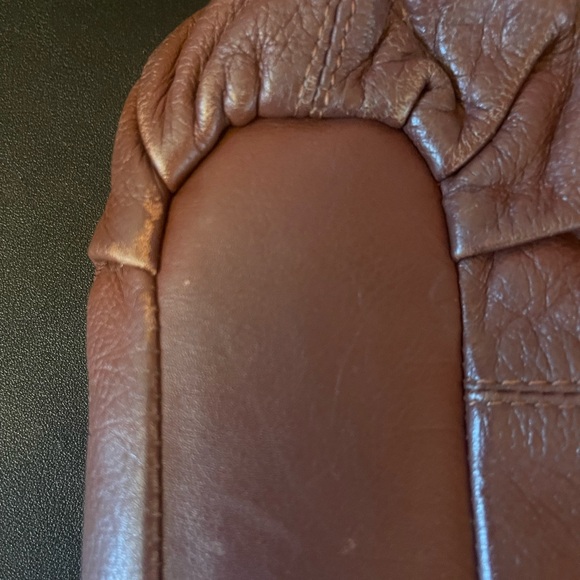 Coach Brown Leather and Black Fabric Bag - Picture 11 of 12